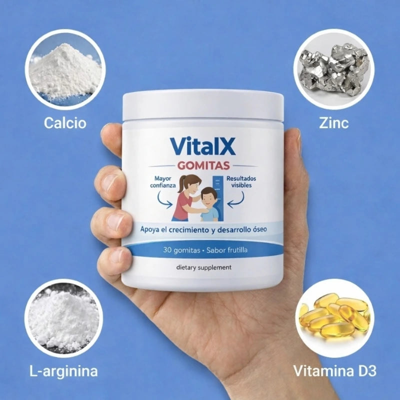VitalX Gomitas – Apoyo diario para crecer mejor
