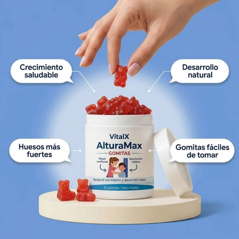 AlturaMax Gomitas – Apoyo diario para crecer mejor