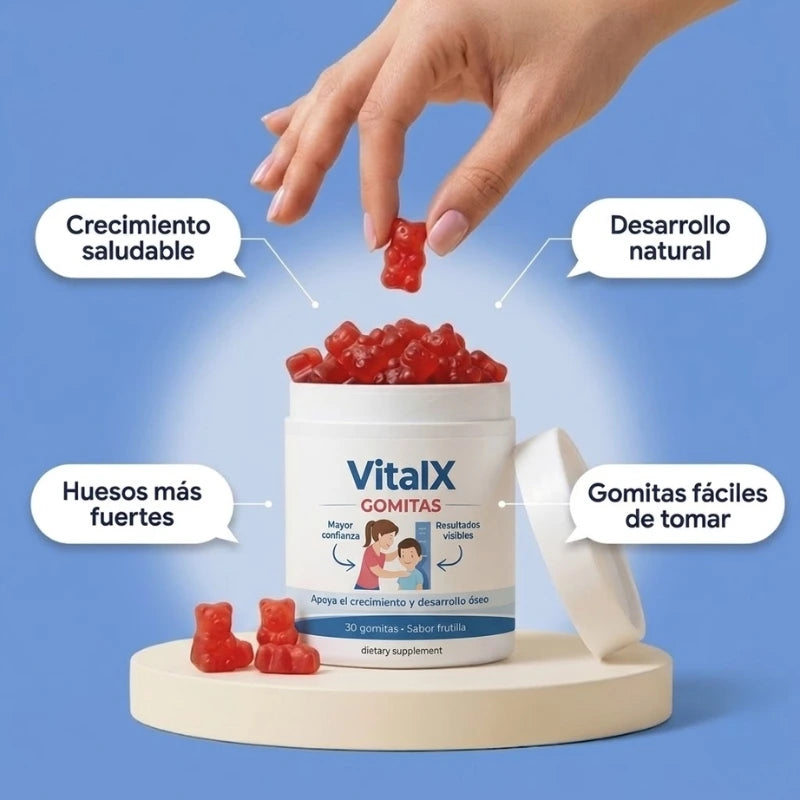 VitalX Gomitas – Apoyo diario para crecer mejor