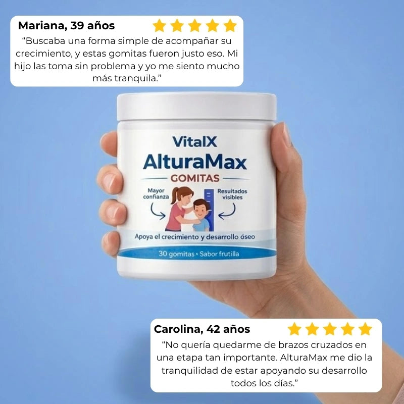 AlturaMax Gomitas – Apoyo diario para crecer mejor