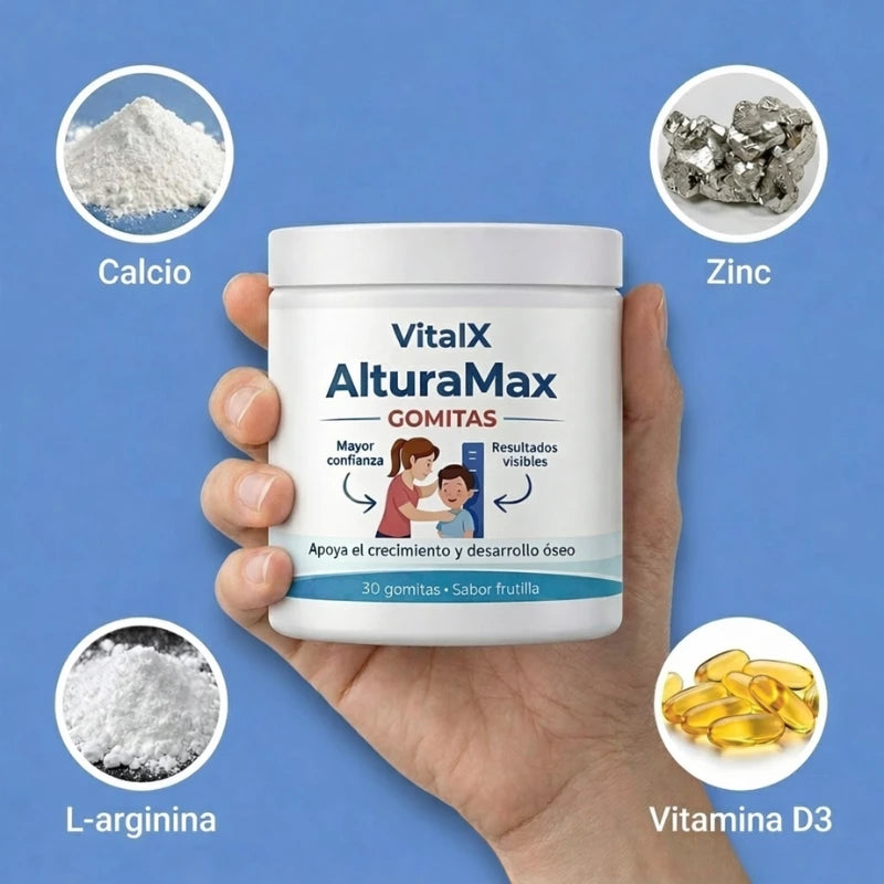 AlturaMax Gomitas – Apoyo diario para crecer mejor
